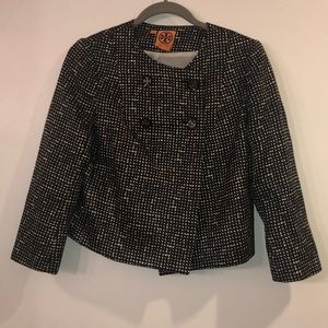 Black & white Tory Burch jacket/blazer